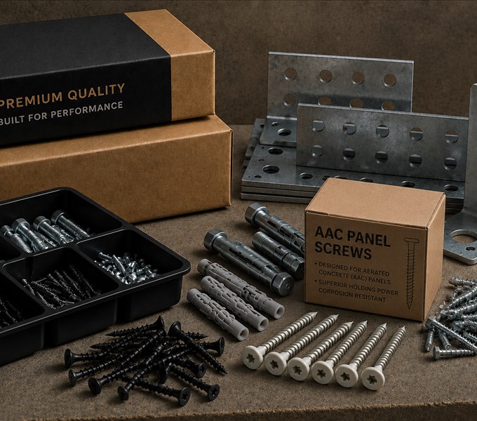 Fasteners and fixings display